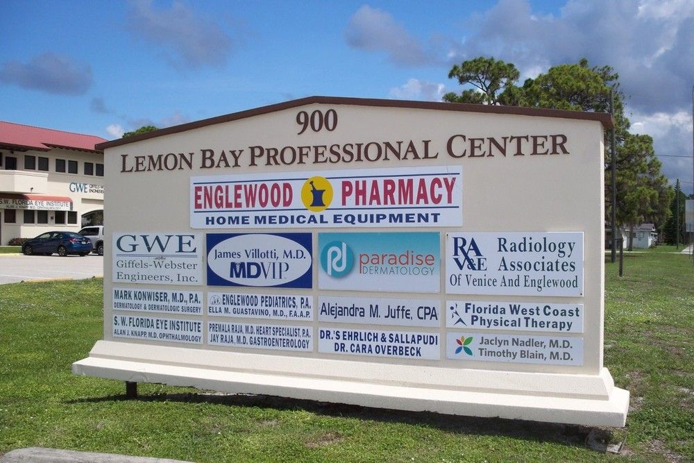 Englewood FL Medical Office Condo: 900 Pine St # 122 # 123, Englewood, FL 34223